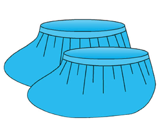 Бахіли низькі, блакитні, нестерильні, Неман